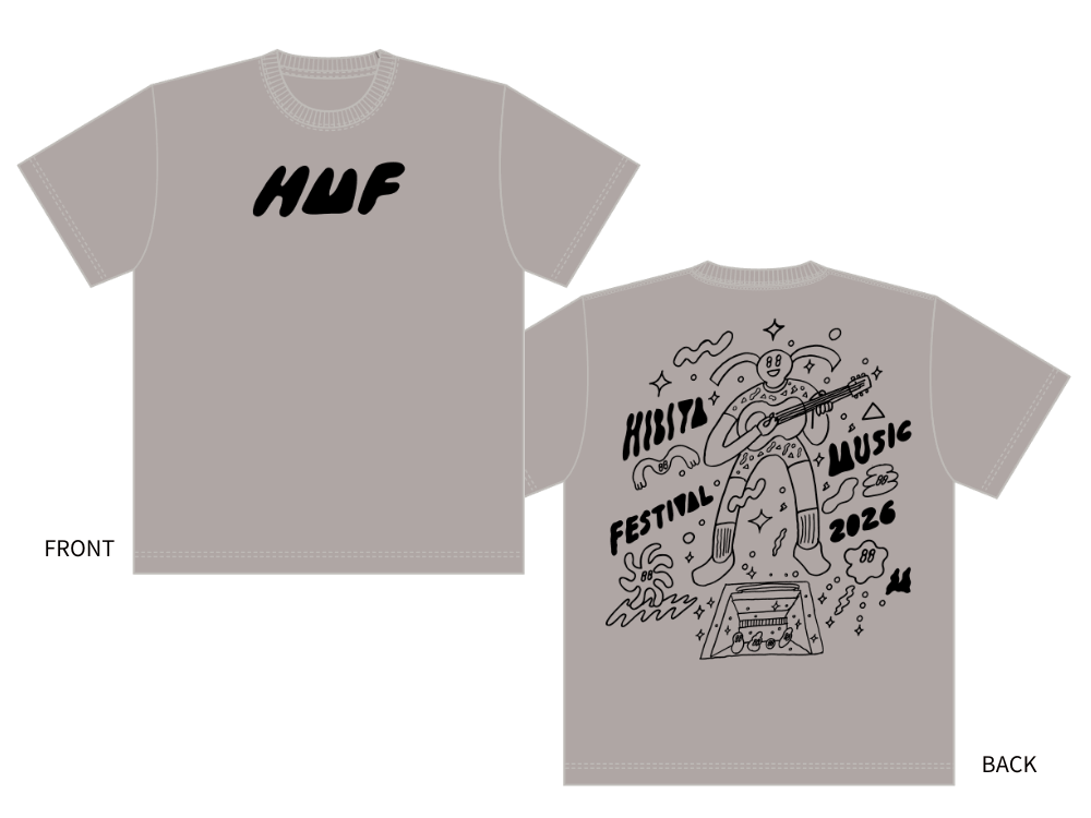 クリエイターコラボTシャツ/nuttsponchon<br>（グレー系）